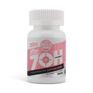 hazy tabz 7 hydroxy chewable tablets cotton candy 100mg 10count 10count front 2048x2048