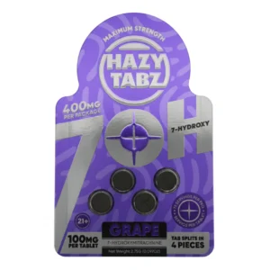 hazy tabz 7oh tablets 400mg grape